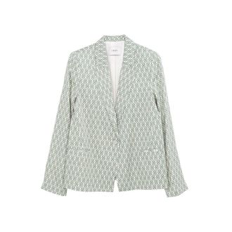 Ikks Getailleerd blazerjasje, grafische print
