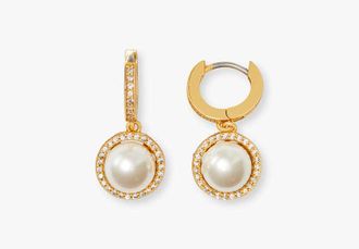 Kate Spade New York Something Sparkly Spade Huggies