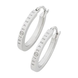 Maison Margiela Earrings - Dames - Oorbellen - Grijs - ONE Size - Accessoires