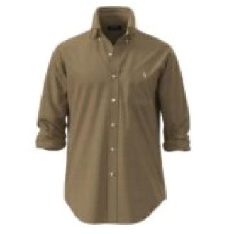 Polo Ralph Lauren Casual Shirts, male, Brown, Size: L Casual Shirt