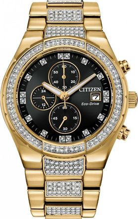 Citizen CA0752-58E Mens Crystal Watch - Gold - One Size