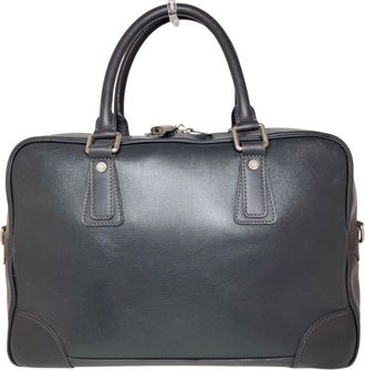 Louis Vuitton Black Utah Leather Briefcase (Pre-Owned)