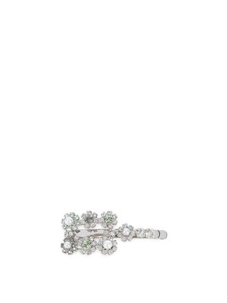 Roger Vivier Flower Strass Hair Clip