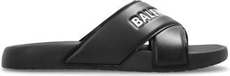 Balenciaga Sportieve Bad Slippers - Heren - Sandalen - Zwart - 40 EU - Schoenen