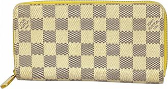 Louis Vuitton Yellow Long Wallet (Bi-Fold) (Pre-Owned)