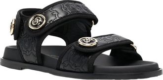 Ferragamo Logo Leather Sandal
