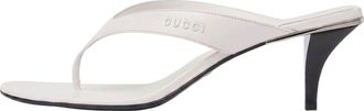 Gucci (WMNS) Gucci Vittoria Thong White 865403-C9D00-9014