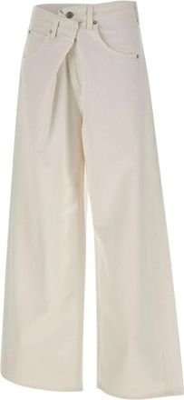 A Gold E Vana Fold Jean - Dames - Loose Fit Jeans - Wit - W26 - Katoen - Jeans