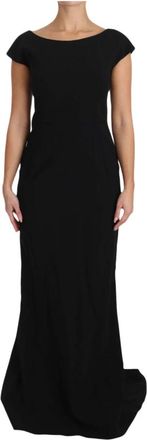 Dolce & Gabbana Gowns - Dames - Avondkleed - Zwart - 2XS - Kleedjes