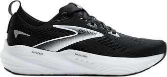 Brooks Mens Glycerin 22 Running Shoes In Black Grey White