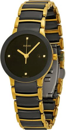 Rado Centrix Jubile Black Dial Two-tone Ladies Watch R30930712