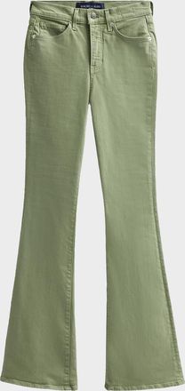 Veronica Beard Beverly High-Rise Skinny Flare Jeans