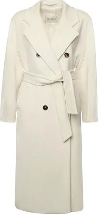 Max Mara Mujer, Abrigos, Blanco, Talla: S