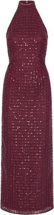 Rotate Beaded Maxi Dress
