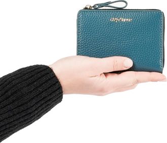 Melluso Portafogli donna verde petrolio cp218