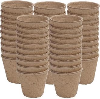 OEM Macetas Para Vivero, Material Ecol&oacute;gico, Dise&ntilde;o Vers&aacute;til, Estilo A - 50 Unidades
