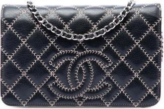 Chanel Pre-owned Crossbody Bag - Dames - Vintage Schoudertas - Zwart - ONE Size - Leer - Vintage