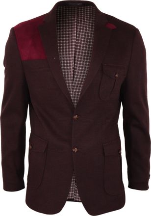 TruClothing Wool Tweed Jacket Hunting Check