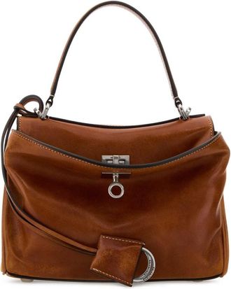 Balenciaga Brown Rodeo Mini Shoulder Bag