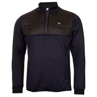 Calvin Klein Mens Half Jacket in Navy - Blue - Size X-Large