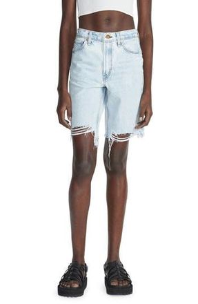 Rag & Bone Chew Hem Denim Bermuda Shorts in Victoria at Nordstrom Rack, Size 23