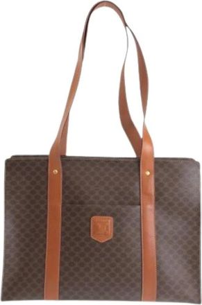 Celine Pre-owned Tote Bags, female, Brown, Size: ONE SIZE Pre-owned Vintage Tote Bag