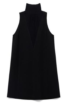 Mango Bow Short Dress in Black at Nordstrom Rack, Size 12