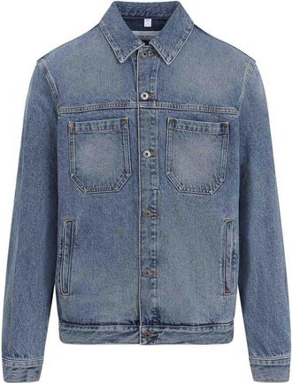 Off-white Off White Hal Arrow Skate Denim Jacket