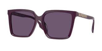 Burberry BE4411D Asian Fit 34001A Womens Sunglasses Purple Size 57