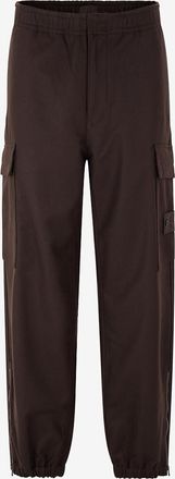 Stone Island Cargohose aus Flanell mit gesticktem Logo