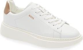 BOSS Amber Sneaker in Open White at Nordstrom Rack, Size 10