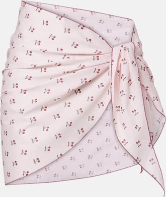 Montce Swim Pareo Cherries in cotone