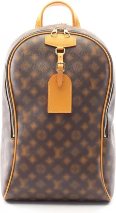 Louis Vuitton Brown Monogram Monogram Leather Backpack (Pre-Owned)