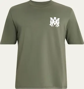 Amiri Mens MA Core Logo Cotton T-Shirt