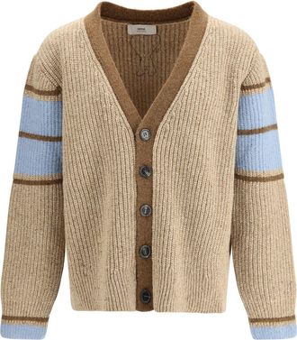 Ami Wool College Cardigan
