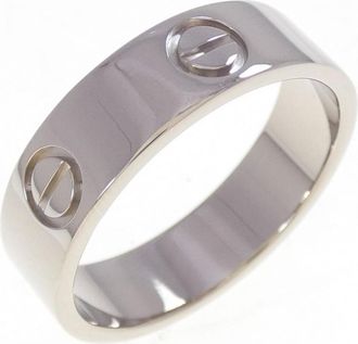Cartier White Gold White Gold (18K) Band Ring (Pre-Owned)