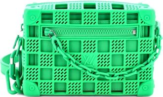 Louis Vuitton Soft Trunk Bag Recycled Rubber Mini crossbody bag - women - Other - One Size - Green
