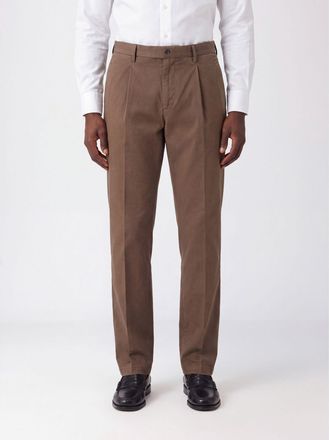 BRIGLIA 1949 Pantaloni sartoriali Tiberio slim fit in misto cotone