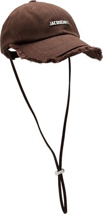 Jacquemus La Casquette Artichaut Canvas cap - Brown - 60 (60cm / L)
