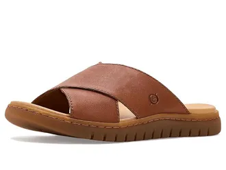 Born Adia Womens Sandals Brown/Milk Chocolate : 10 M, Suede