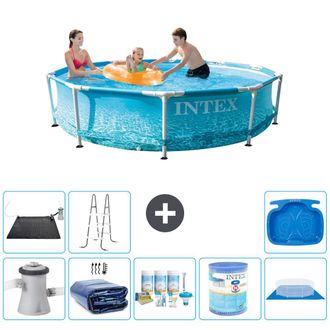 Intex Piscina Con Estructura Redonda - 305x76 Cm - 8-piezas S31358