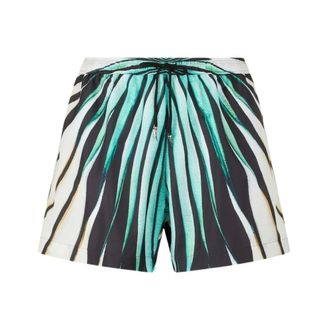 Roberto Cavalli Ray of Sea Print Nylon Zwemshort - Heren - Badkleding - Veelkleurig - Maat: 2XL Nylon