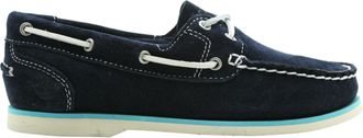Timberland Earthkeepers EK Classic Womens Boat Shoes Navy Blue Suede 8223A B78D - Size UK 5.5