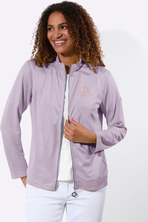 Casual Looks Shirtjacke CASUAL LOOKS Shirtjacke, Damen, Gr. 36, flieder, 50% Modal, 44% Polyester, 6% Elasthan, unifarben, Shirts Shirtjacke