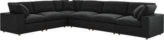 ModWay Commix Down Filled Overstuffed 6Pc Sectional Sofa Set