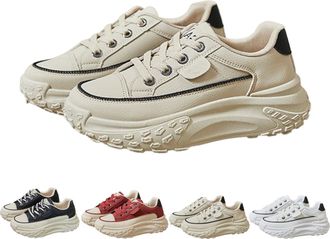 Generic Avelya Orthopedic Heightening Shoes 1.8 Height Increase Casual Platform Sneakers Trainers Loafers for Women 2026 (Khaki,3.5)