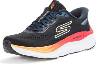 Skechers Mens Max Run Hands Free Slip-ins Trainers, Black Multi, 47.5 EU X-Weit