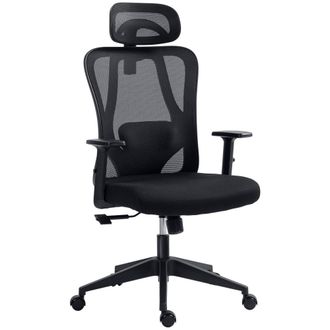 Vinsetto Silla de oficina 67x64x127 cm negro