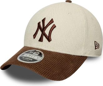 New Era Unisex Baseball Cap 9forty Corduroy Light Beige Hat