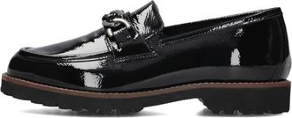 Sioux Elegante zwarte loafers voor dames - Dames - Loafers - Zwart - 41 1/2 EU - Wol - Schoenen